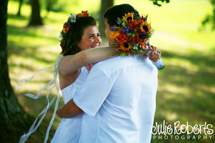 Tim & Jessica Burress Wedding, Julie Roberts Photography