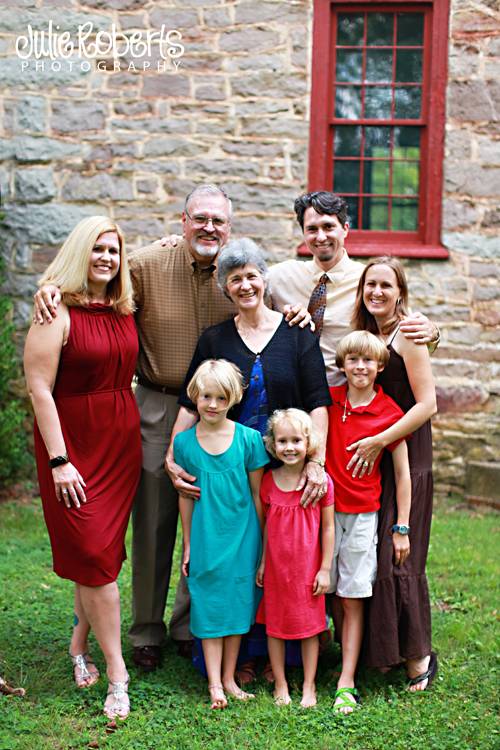 Pastor Larry Warren and his Family, Julie Roberts Photography