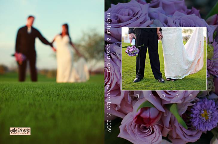 Wedding Album Designs for 2009, Julie Roberts Photography