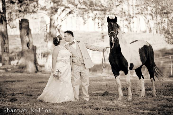 The Other Side of the Lens :: Our Bridal Session on the Farm, Julie Roberts Photography