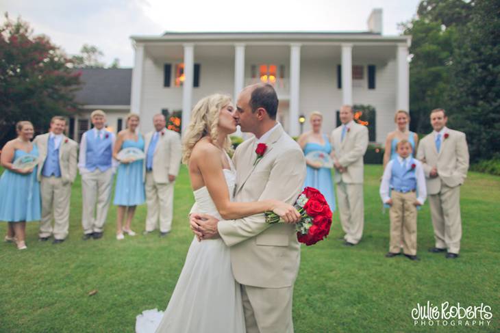Amy Tallmadge and Kevin Kreissl :: Married at Little Gardens, Atlanta, GA, Julie Roberts Photography
