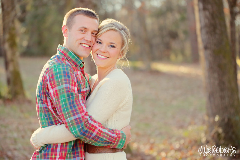 Allie Margaret Frazier and Ryan Blackwell :: Engagement Session :: Knoxville, Tennessee, Julie Roberts Photography